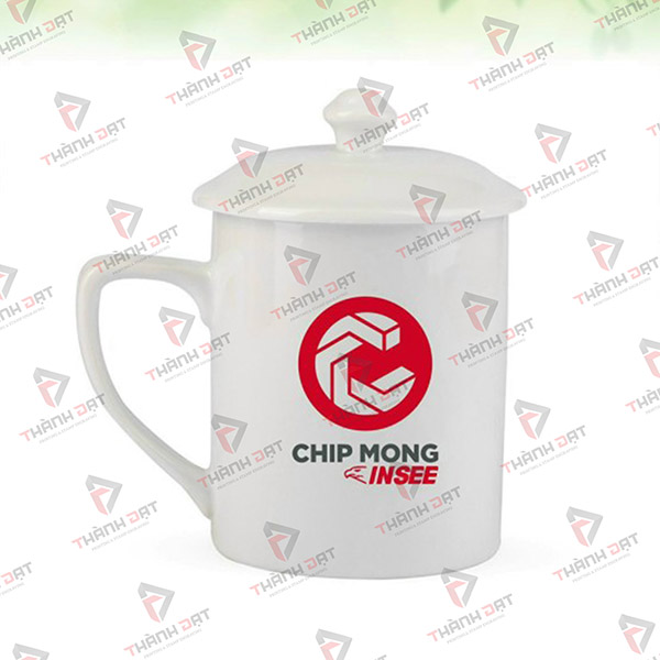 Những mẫu cốc sứ in hình ảnh, thương hiệu 